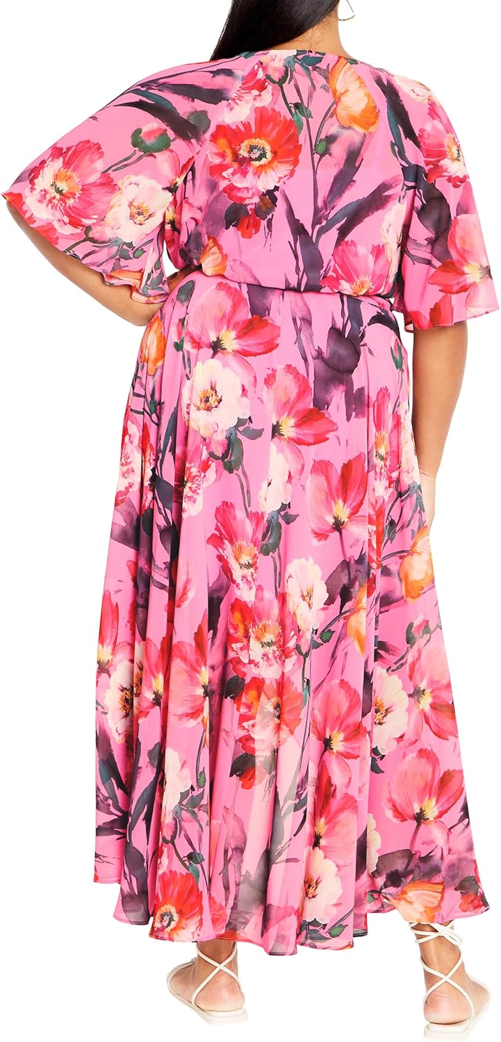 City Chic Women's Plus Size Lovers Lane Print Dress - Image 2