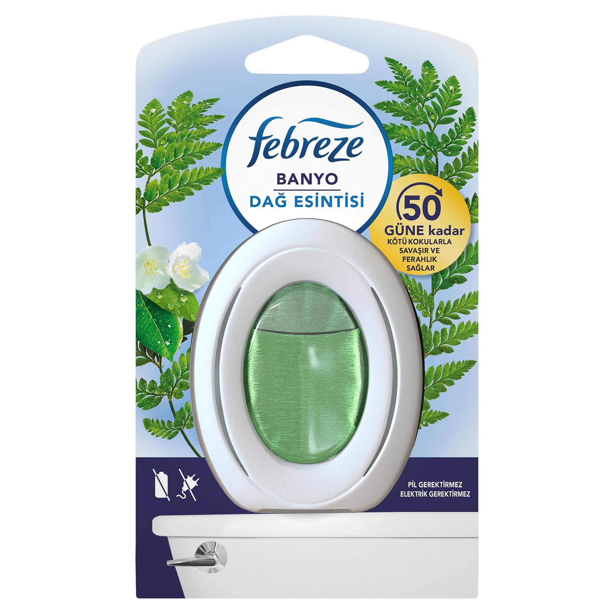 Febreze Banyo Dağ Esintisi Hava Ferahlatıcı Oda Kokusu