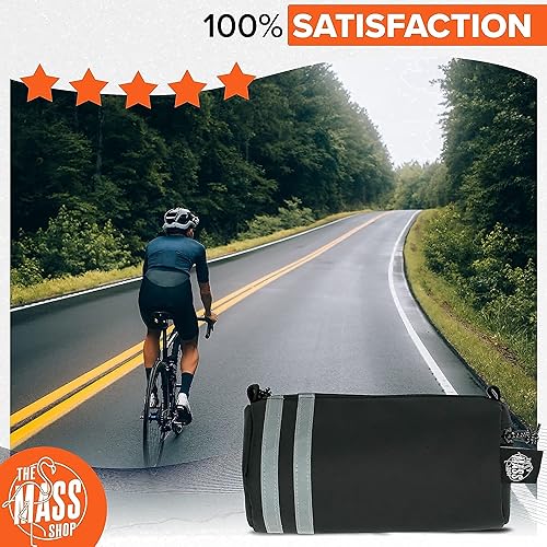 Miniatura 8 de The Mass Shop Bolsa de bicicleta, bolsas para bicicletas, bolsa para manubrio, bolsa de bicicleta, bolsa para manillar de bicicleta, soporte para