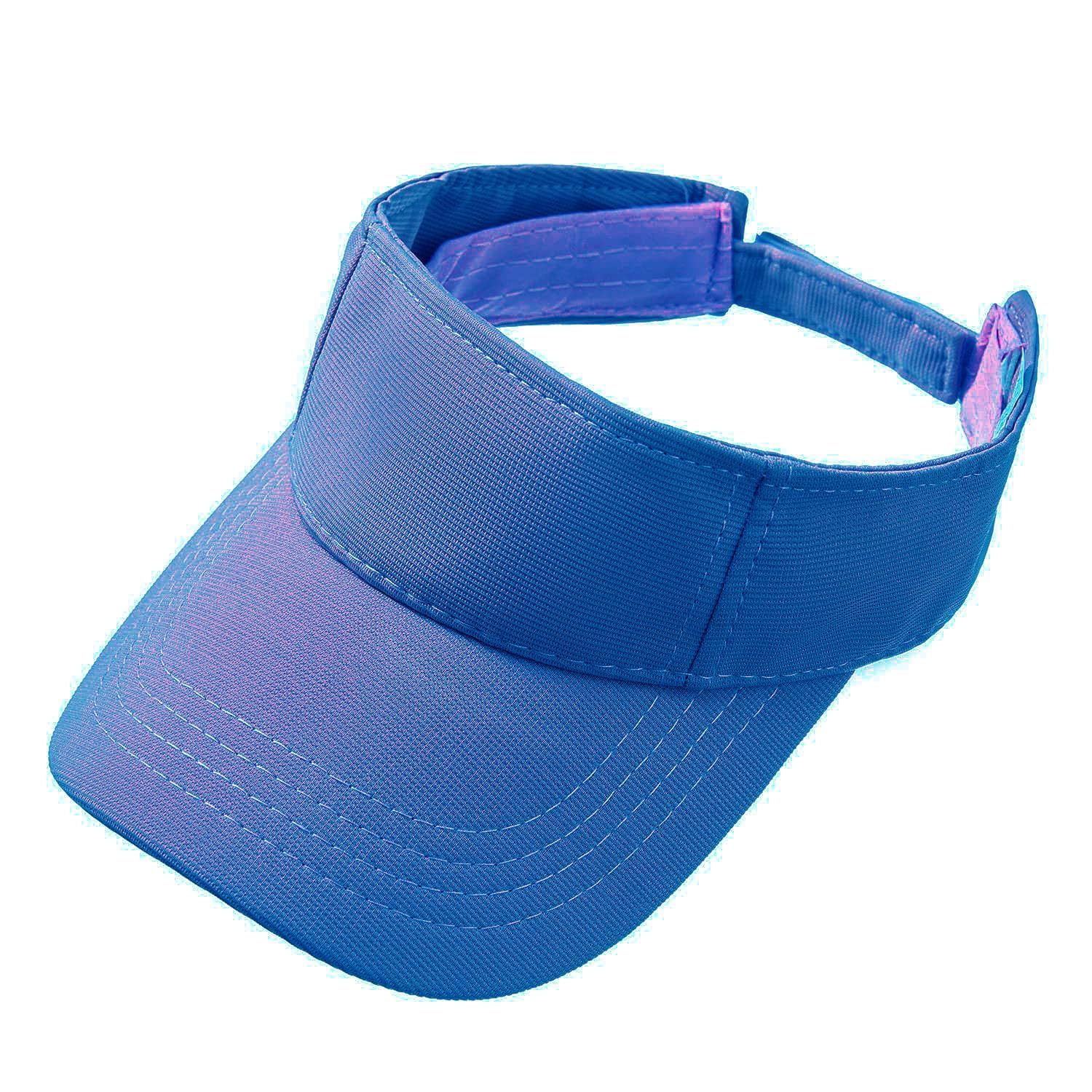 Kid's Cotton Sun Visor Cap with Adjustable Flap for Summer UV Protection-image-7