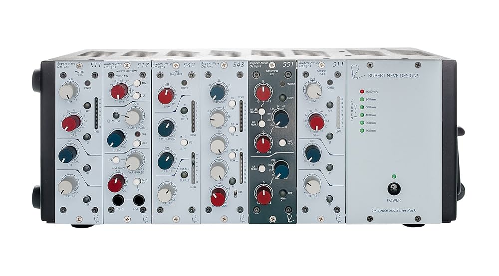 配信機器・PA機器・レコーディング機器 Rupert Neve Designs R6 500 Series Rack R6 Six-Space 500 Series Rack — Rupert Neve Designs