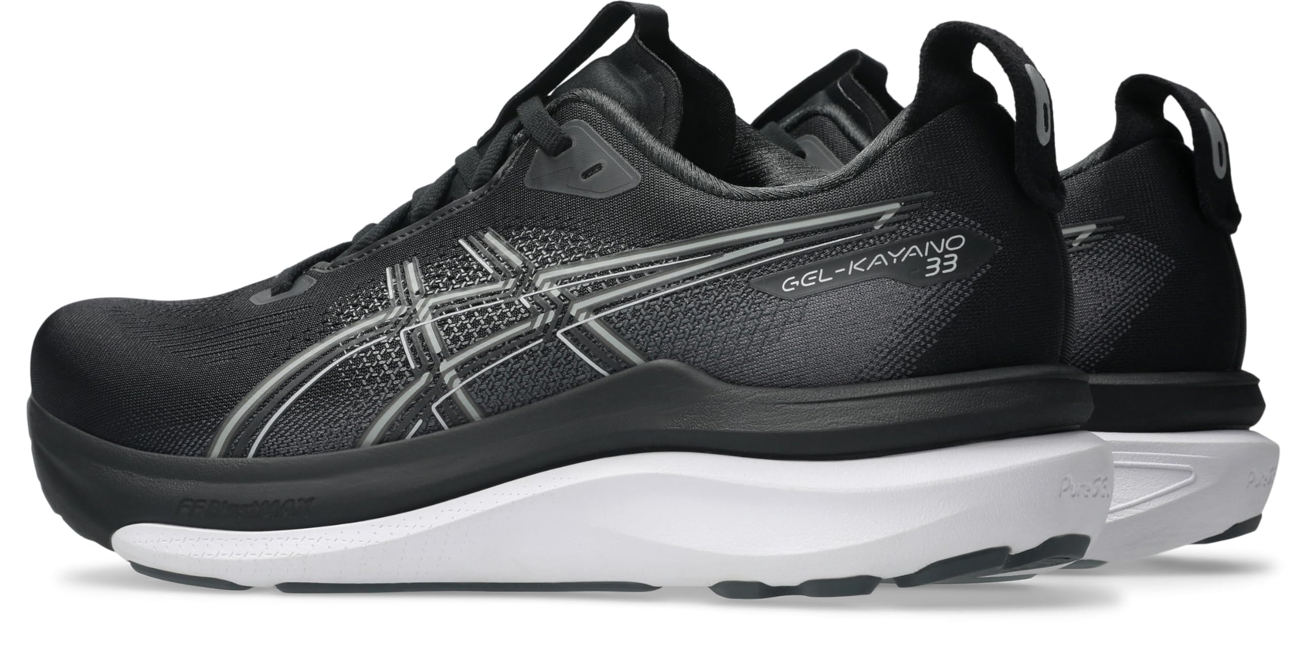 Asics Gel-Kayano 33 Black/White ZapatillasHombre