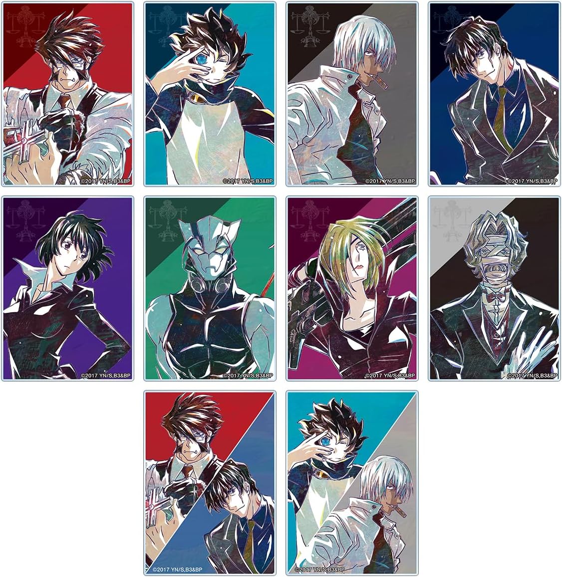 TV Anime Blood Field & Beyond Trading ANI Art Vol. 4 Acrylic Cards Box of 10