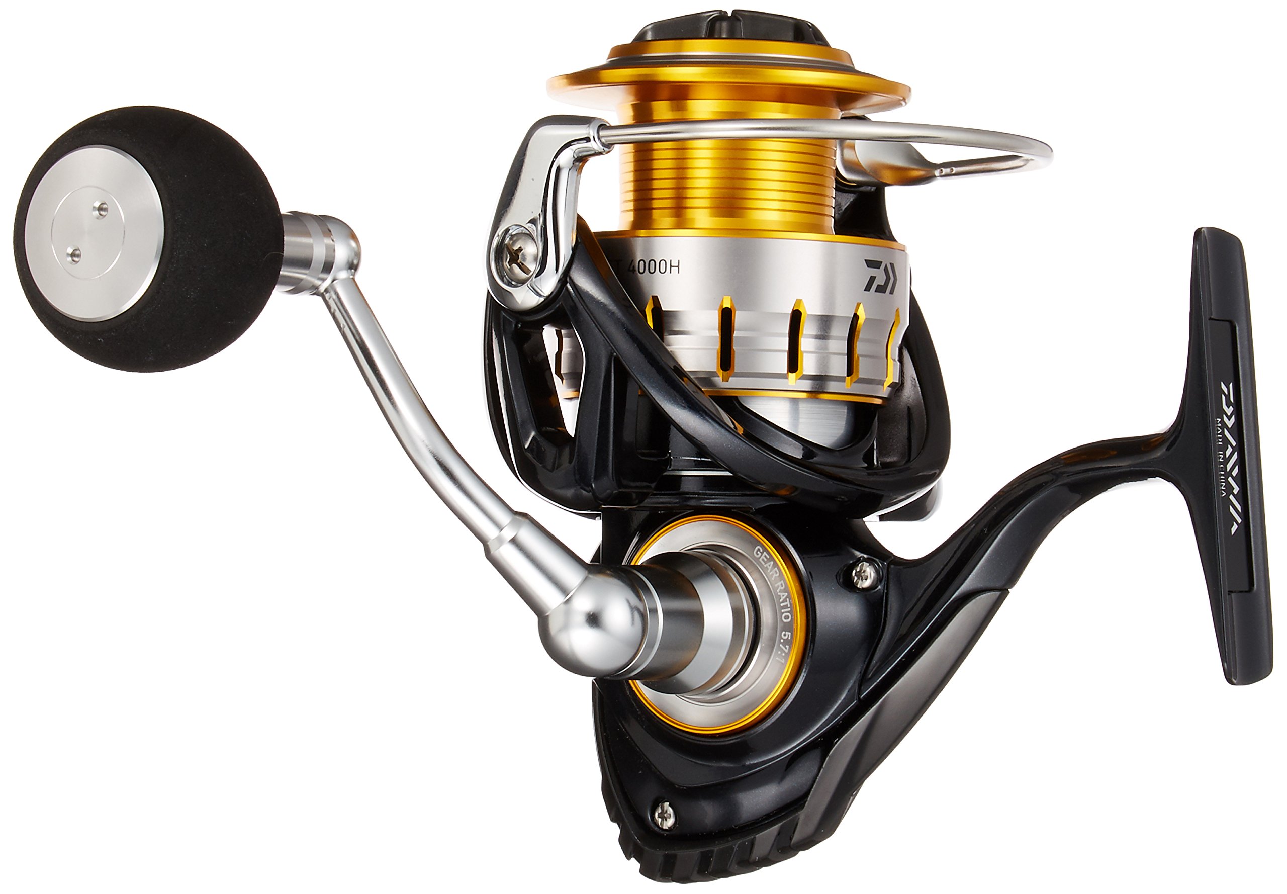 daiwa blast reel 2016 Spinning 16 4000H (2016 Model) Sporting Goods 5/7/26 2 of 2 415 Maximum drag force fishing hook svg Style/Color:White