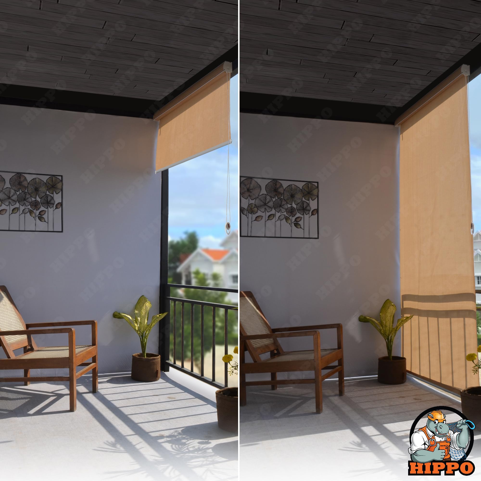 Outdoor Roller Blind - 95% UV Protection -6