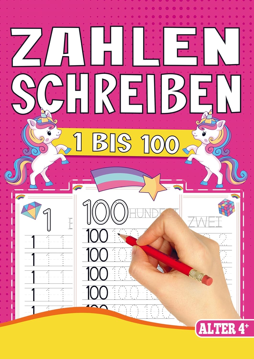Dänische Zahlen Meistern: Spielerisch Lernen mit Ausmalbildern von 1 bis 100!