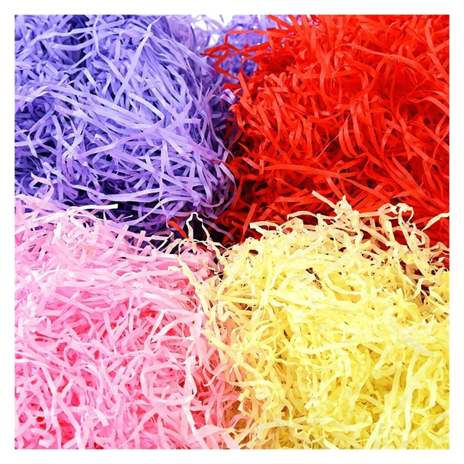 Coriandoli Glitterati Carta triturata in rafia da 500/1000 g