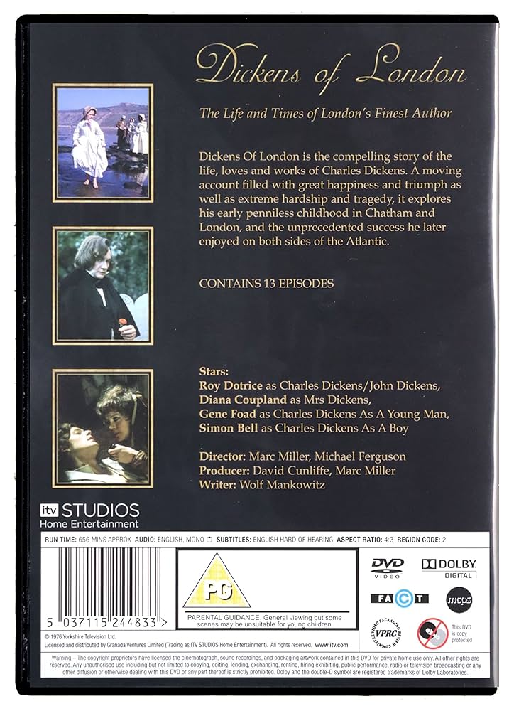 (未使用･未開封品)Story of London [DVD] Amazon.com: Dickens Of London [DVD] : Diana Coupland, T.R.