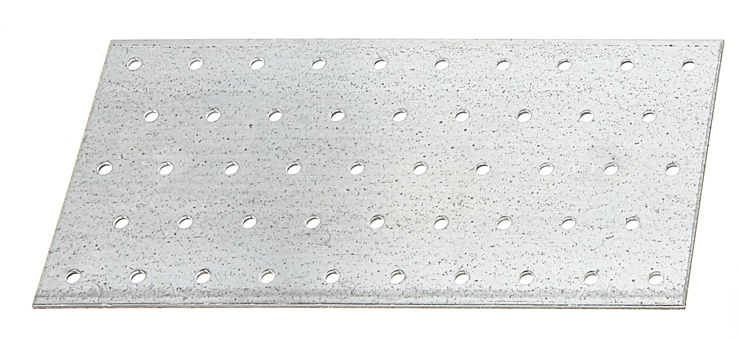 Alberts 836658 Lochplatte | sendzimirverzinkt | 200 x 120 mm | 25er Set
