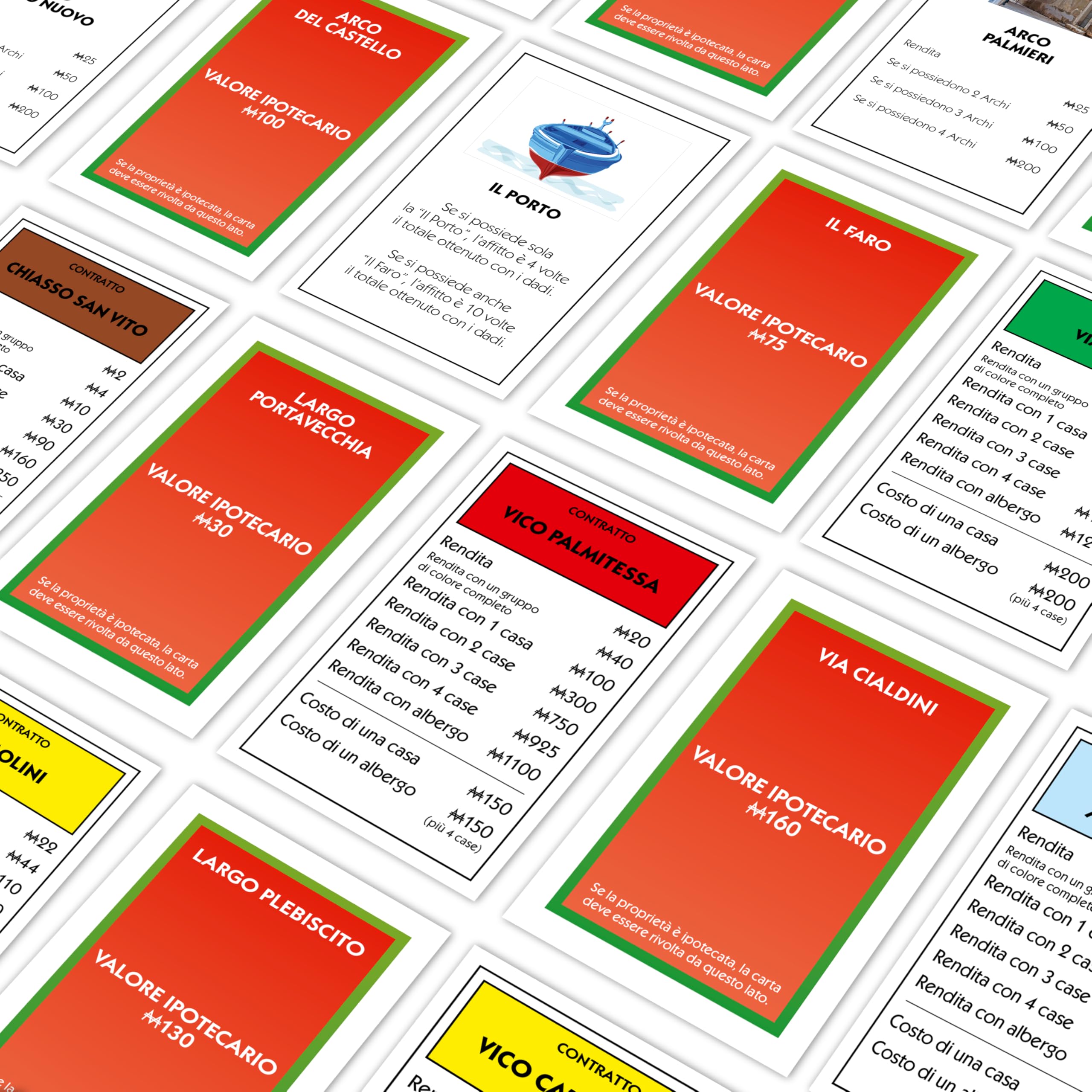 Monopoly Classico Italiano Edizione Città di Monopoli - Gioco da Tavolo per 2-6 Persone, Adulti e Bambini, Età 8+
