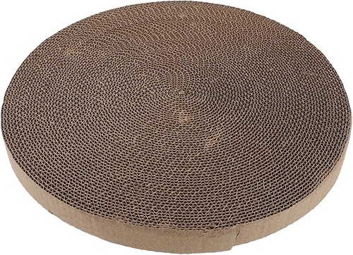 Ipetboom Rascador de cartón corrugado de repuesto para habitación de núcleo, rascador de cartón para gato, rascador de gato, rascador de gato,