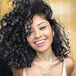 Vomella GoGo Curl Crochet Hair for Women 8 Packs10 Inch Water Wave Curly Crochet Hair Short Beach Curl Synthetic Deep Twist Crochet Hair Extensions(1b)