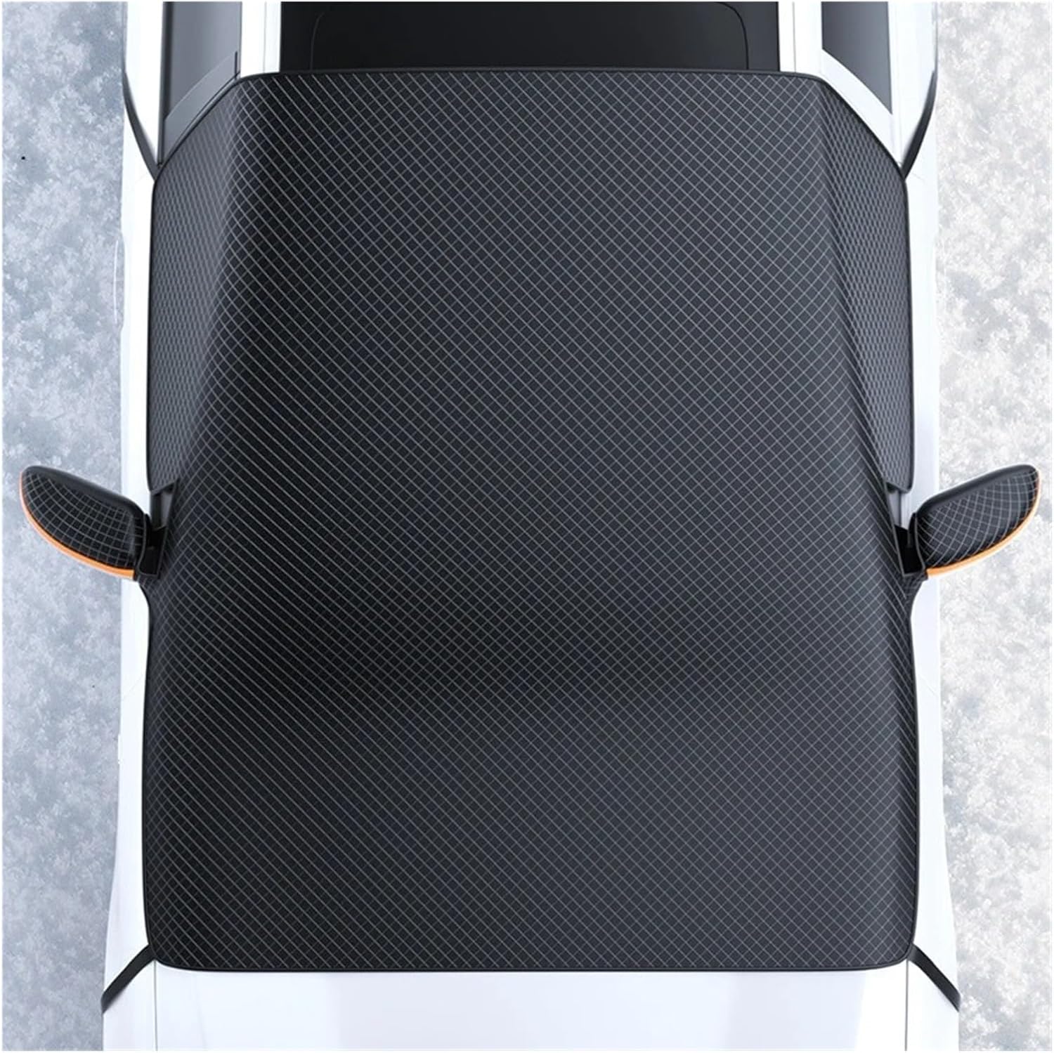 Car Windscreen Cover Sunshades Magnetic Car Snow Cover Front Windscreen Exterior Sunshade Protection Shield(Color b)