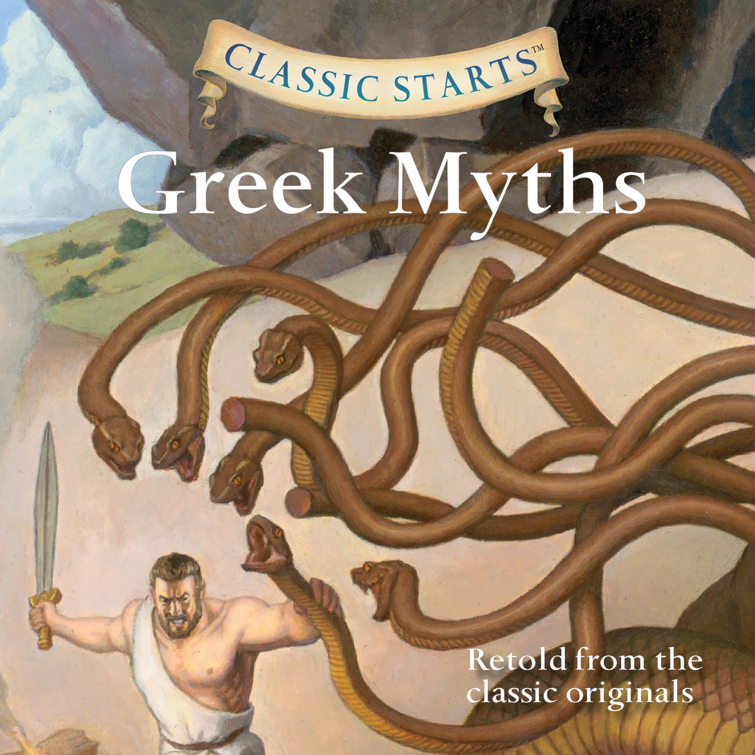 Cover art for Greek Myths