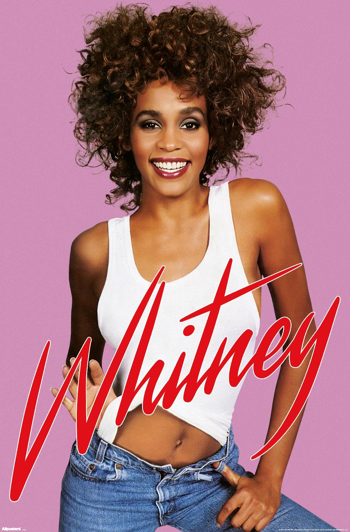 Whitney Houston - Jeans Wall Poster, 34L