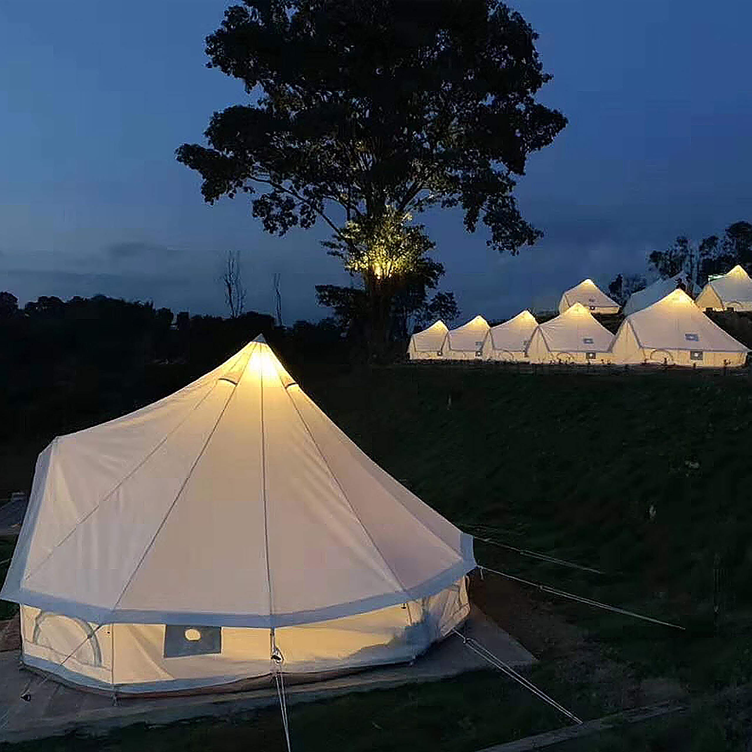 Tenda Familiare Tambu MANDAPA Vis-à-Vis Per 4 Persone - Berger Camping - Foto 10