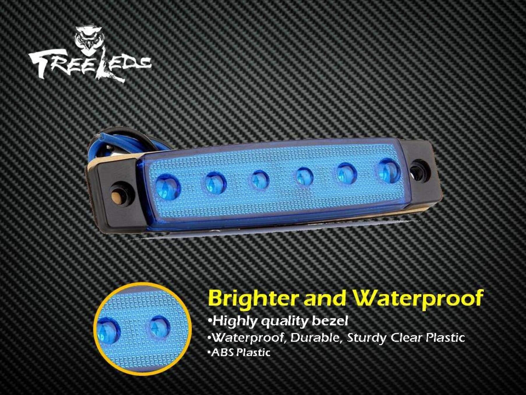 Tree Leds Interior Boat Light Marine Strip Utility LED Deck Lights for