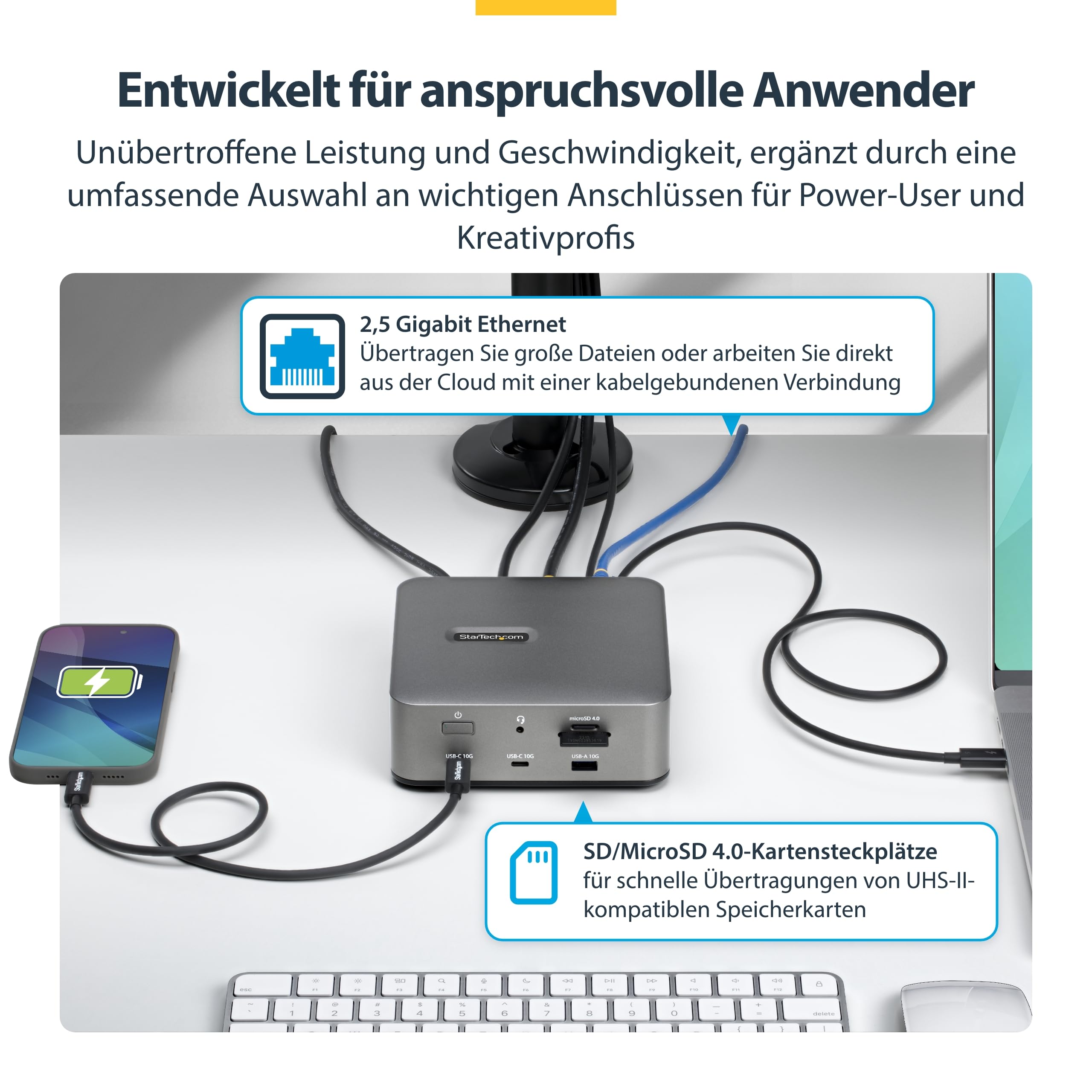 StarTech Thunderbolt 5 Dock – Bild 6