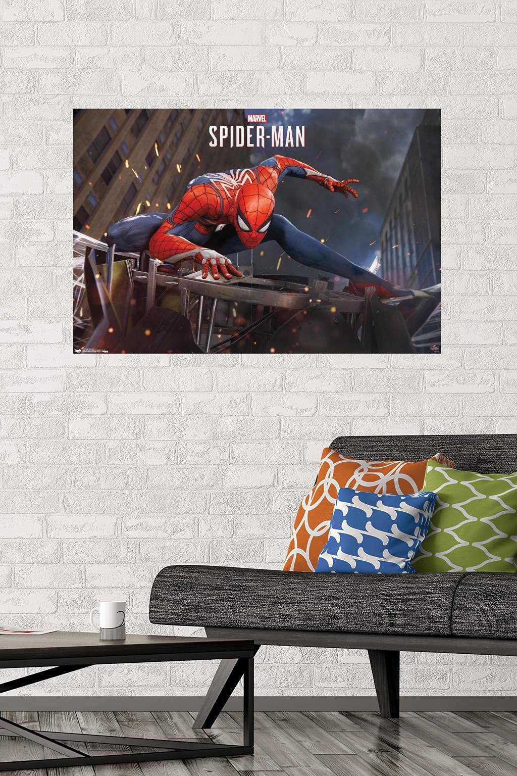 SPIDER-MAN ポスター 610x915mm Amazon.com: Trends International Marvel Comics - Spider-Man