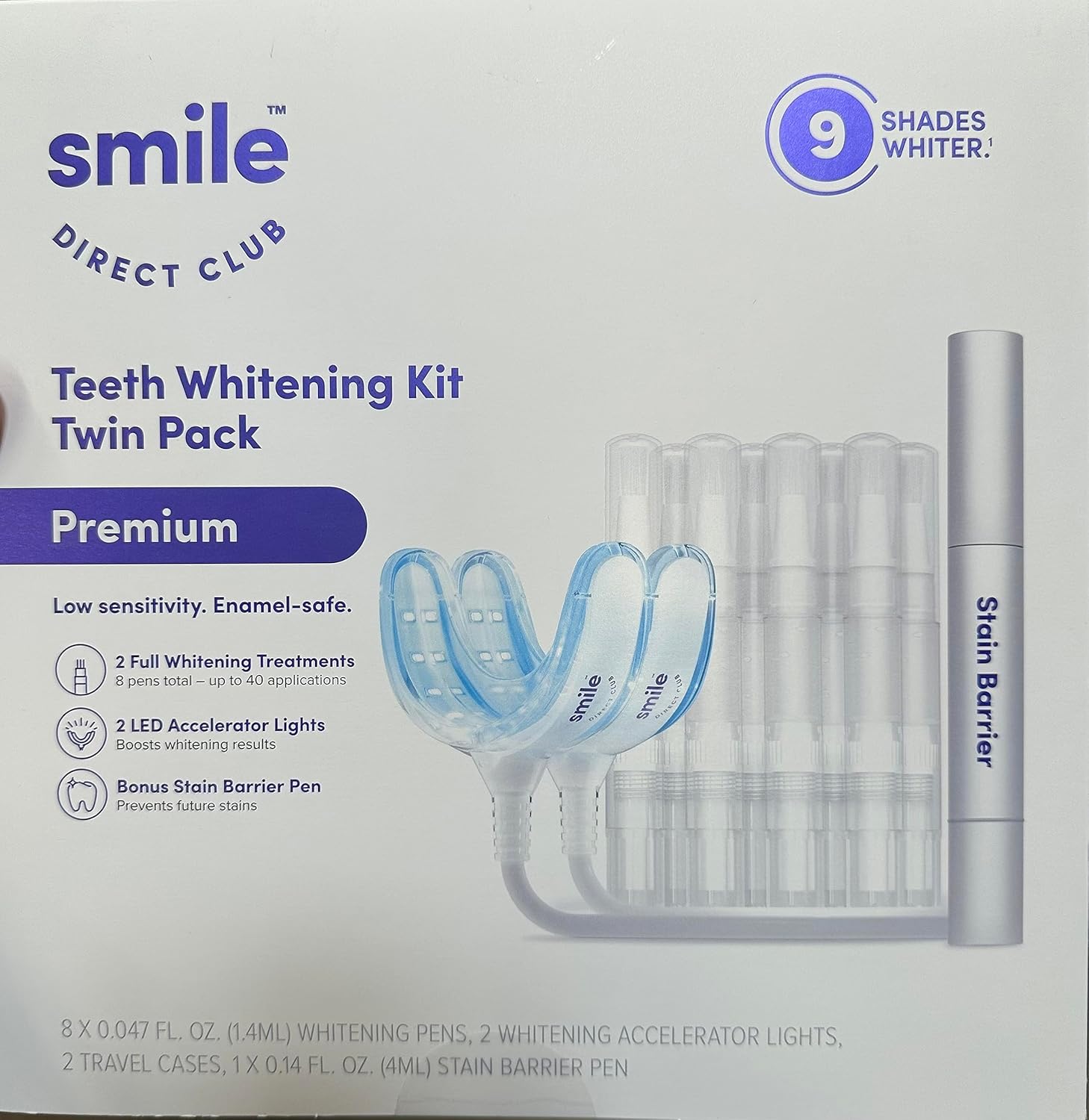 Smile Direct Club Pro Whitening Wireless Kit Amazon.com: Smile Direct Club Teeth Whitening Kit Twin Pack : Health