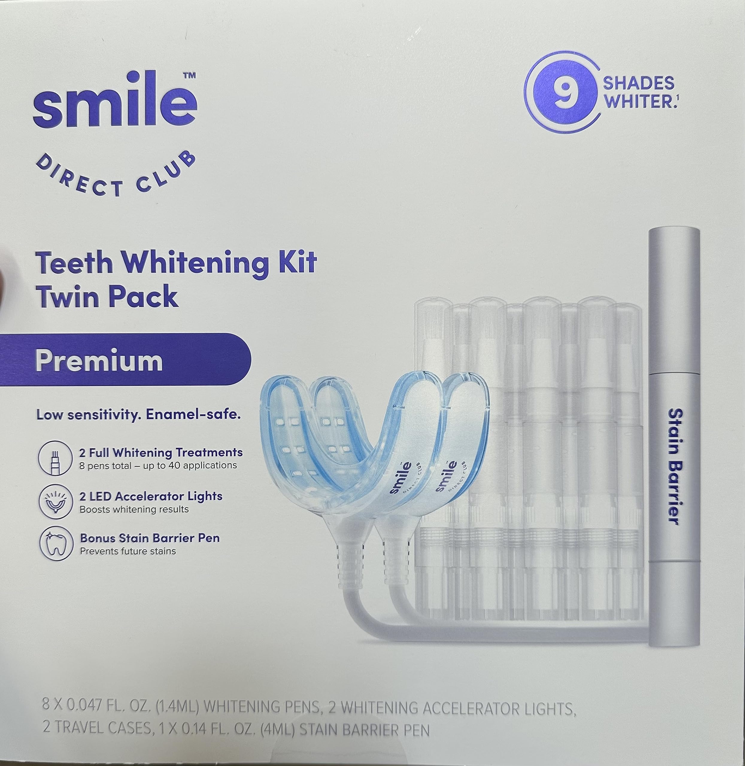 Photo 1 of **NEW**
Smile Direct Club Teeth Whitening Kit Twin Pack