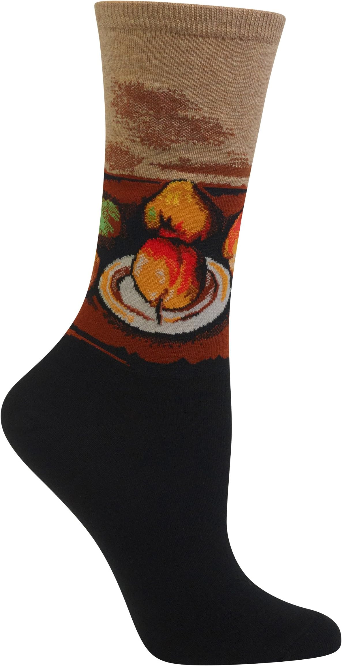 Hot SoxWomen's Fun Famous Artist Paintings Crew Socks - 1 Pair Pack - Cool & Artistic Novelty Art Gifts