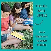 Vista 4 de Choose Friendship, kit para hacer pulseras de la amistad, kit de joyas para niñas, kit de manualidades, edición de viaje