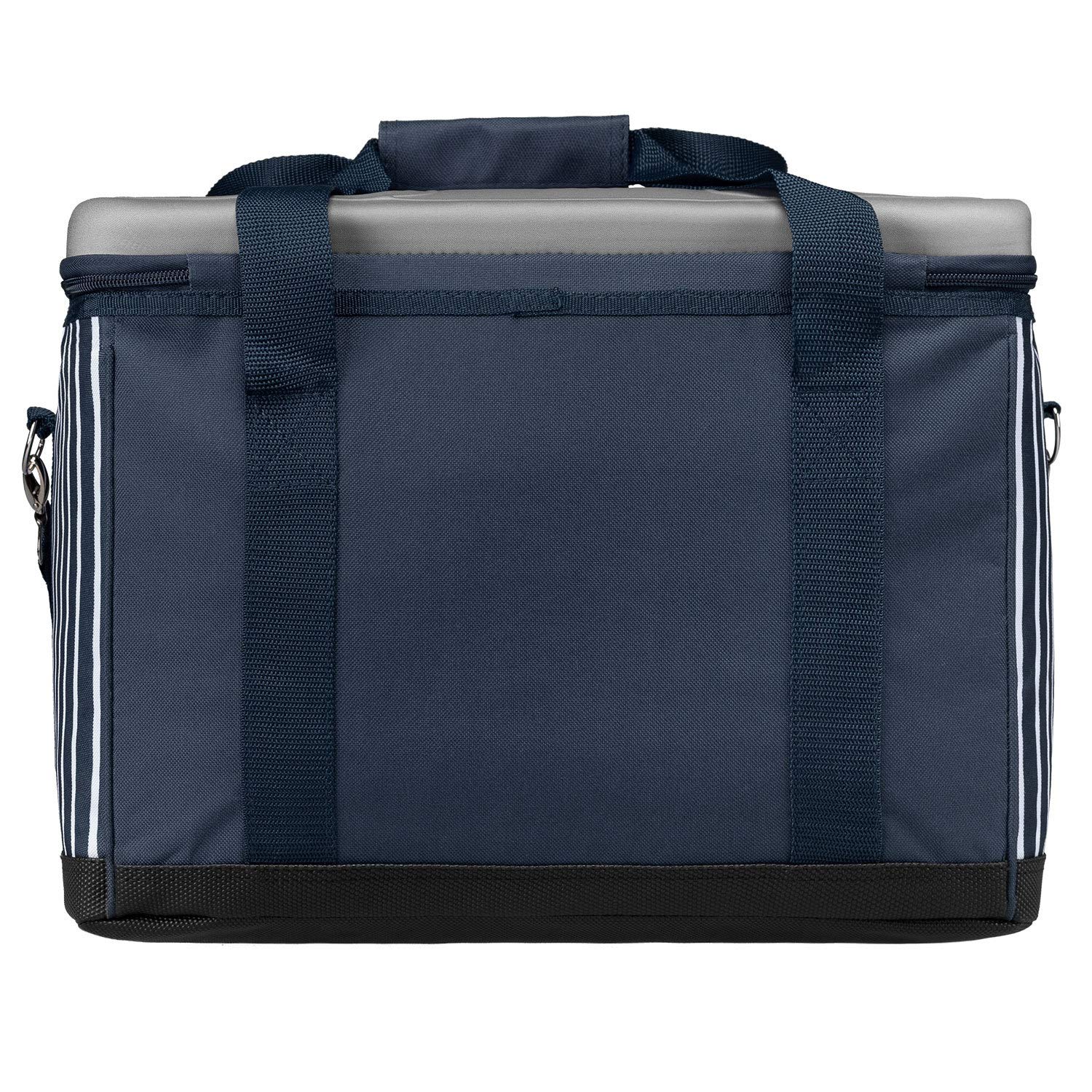 anndora Kühltasche XL 40 Liter – große Isoliertasche mit Getränkehalter & Tragegurt – auslaufsicher & belastbar bis 10kg – Thermotasche für Picknick, Camping, Strand & Einkauf