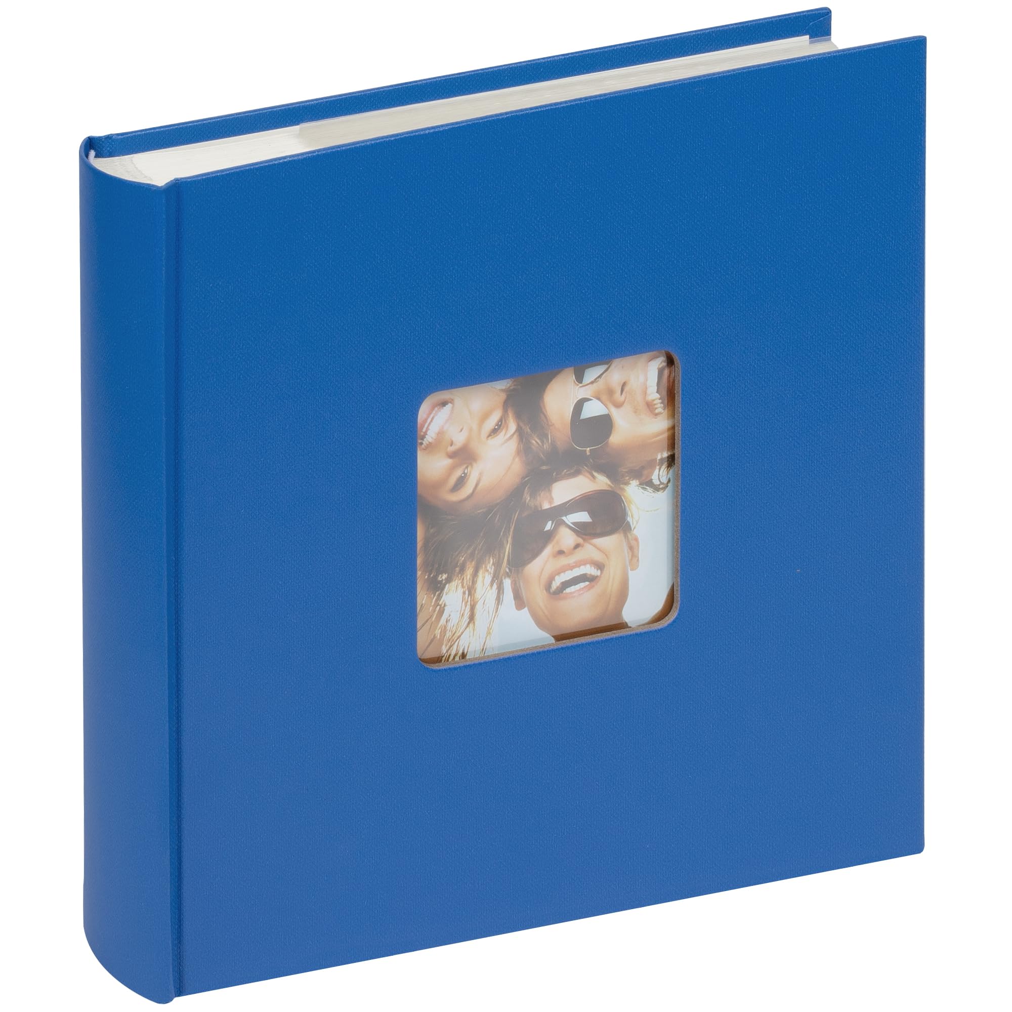 walther design Fotoalbum Fun, Memo-Einsteckalbum Royalblau, 200 Fotos 10x15 cm, ME-110-Z