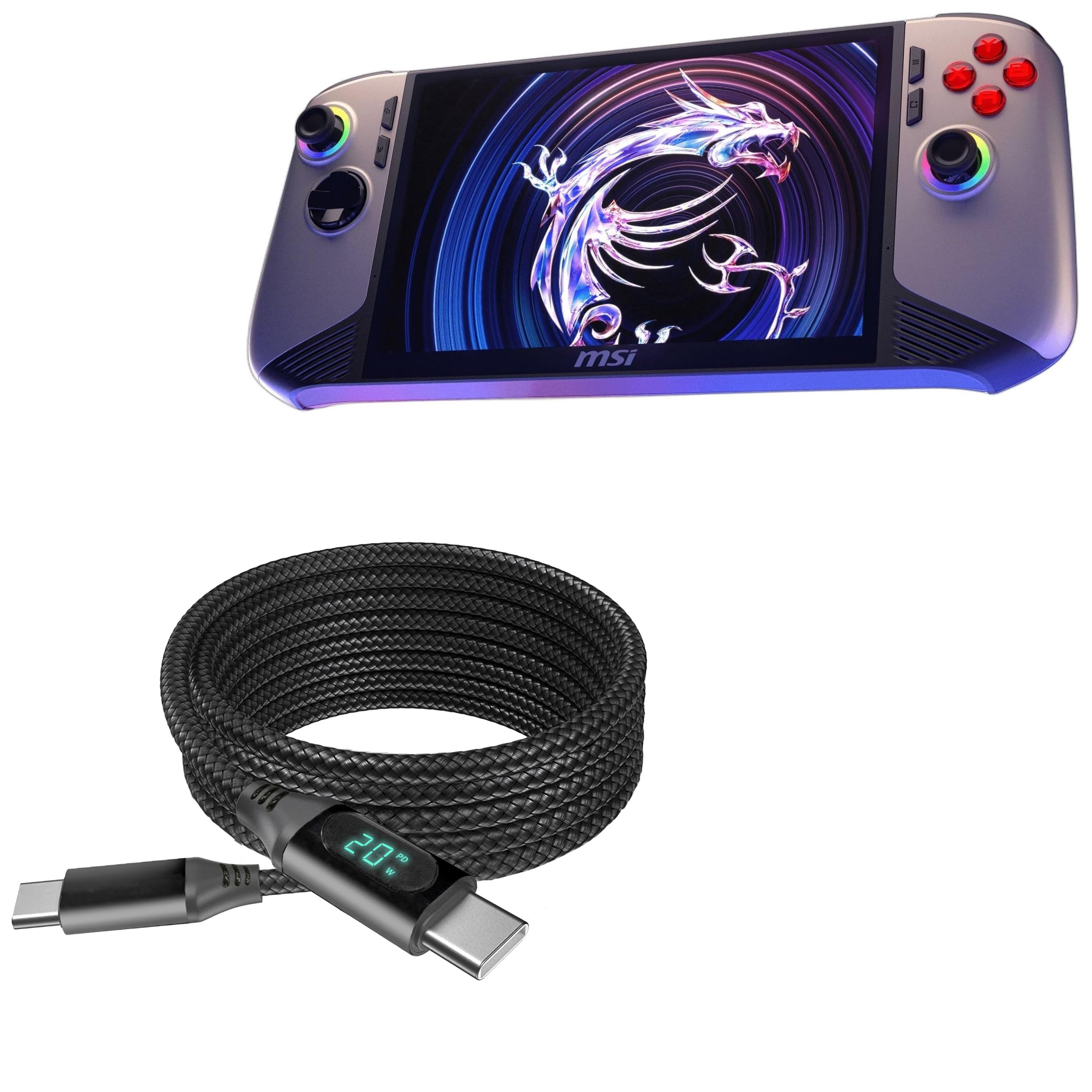 Amazon.com: BoxWave Cable Compatible with MSI Claw A8 AI+