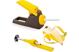 Banana Loca® Kitchen Gadget: Effortlessly Core & Fill Bananas!