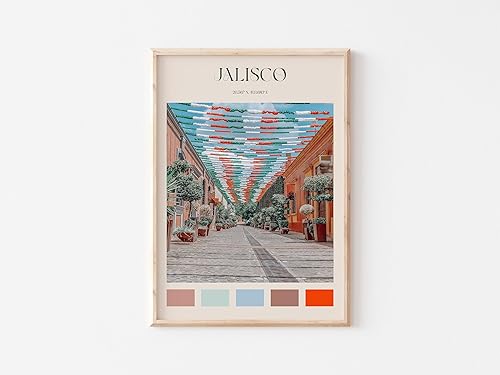 Miniatura 1 de Impresión Jalisco, arte de pared de Jalisco, póster de Jalisco, foto de Jalisco, impresión de póster de Jalisco, decoración de pared de Jalisco,