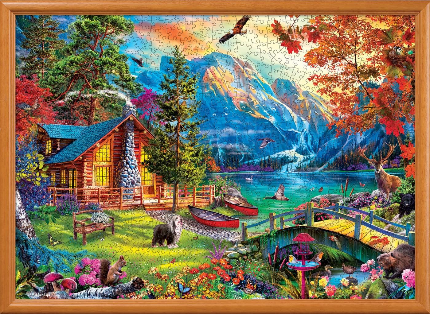 MasterPieces 1000 Piece Jigsaw Puzzle for Adults, Family, Or Youth - Soaring Sunset - 19.25"x26.75"