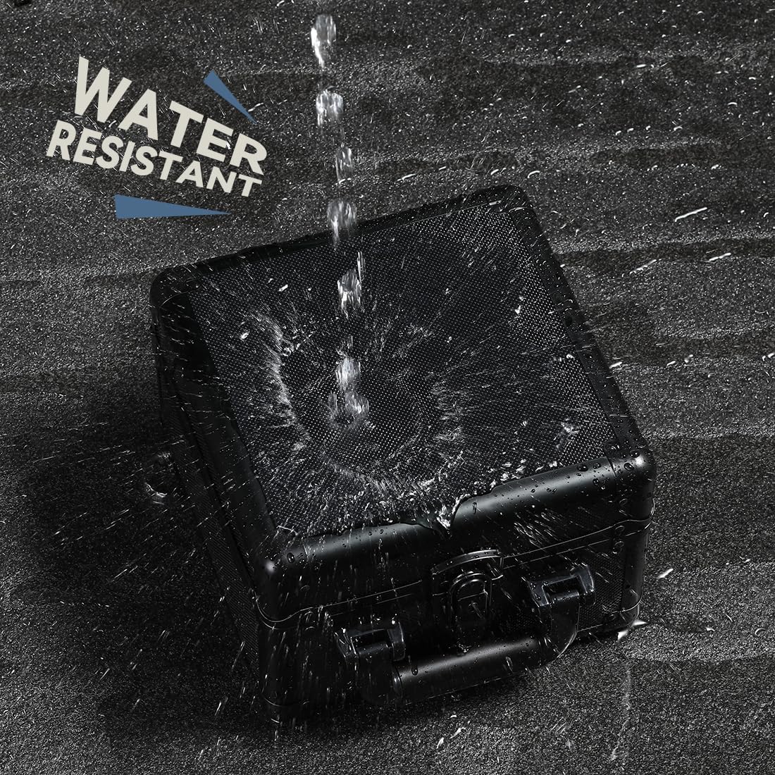 Graded Card Storage Box with With Carry Handle Sports Cards Storage Secure Storage Box Card Case with Dividers Trading Card Organizer for PSA BGS CSG (S)