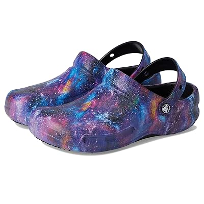 Crocs Work Bistro Graphic Clog Clog/Mule Shoes Black/Black