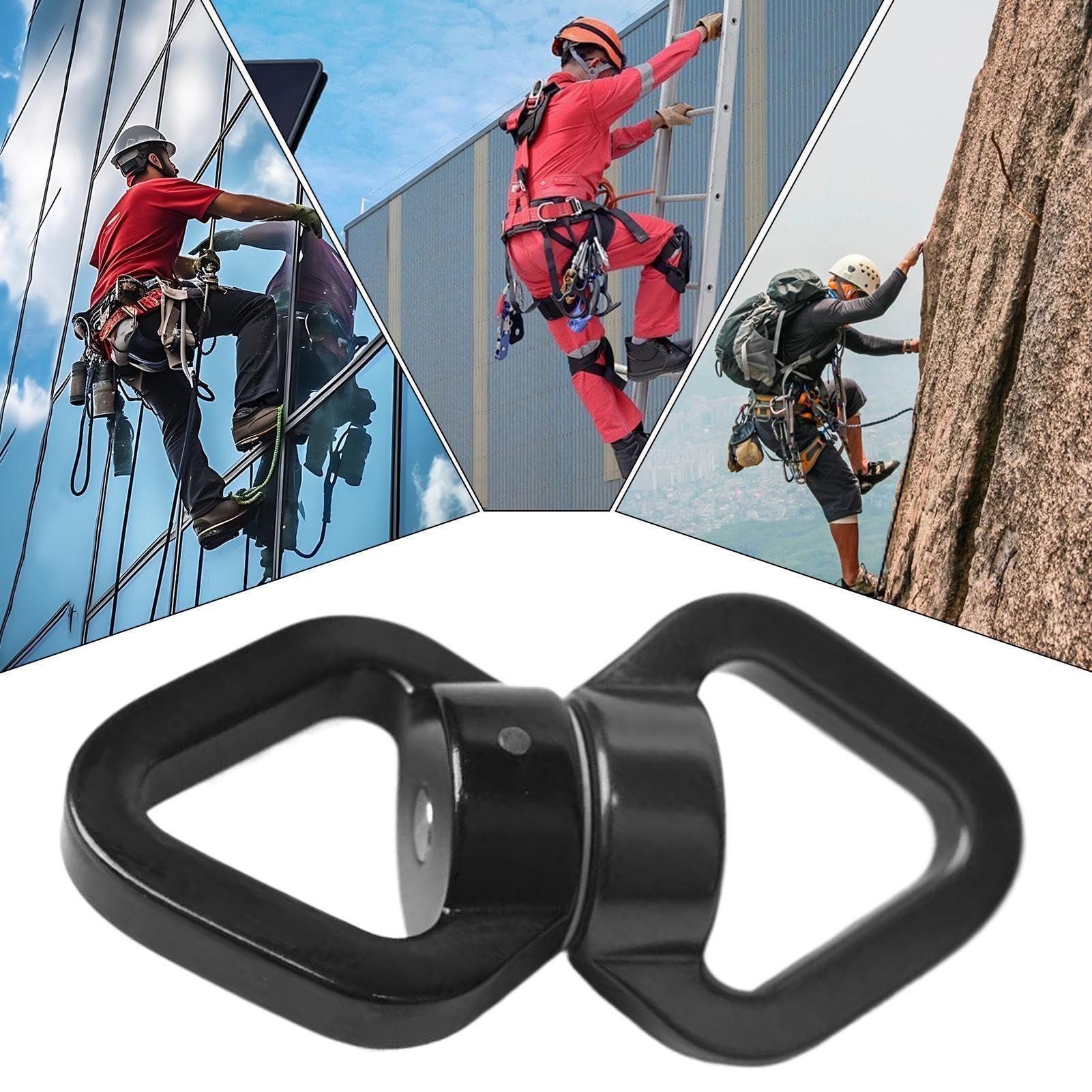 Pivot Pivotant – Connecteur De Rotation Aérienne, Accessoire De Montage De Cerceau De Hamac, Dispositif Pivotant D'escalade, Dispositif De Rotation De Sécurité Solide | Connecteur De Sécurité Rotatif