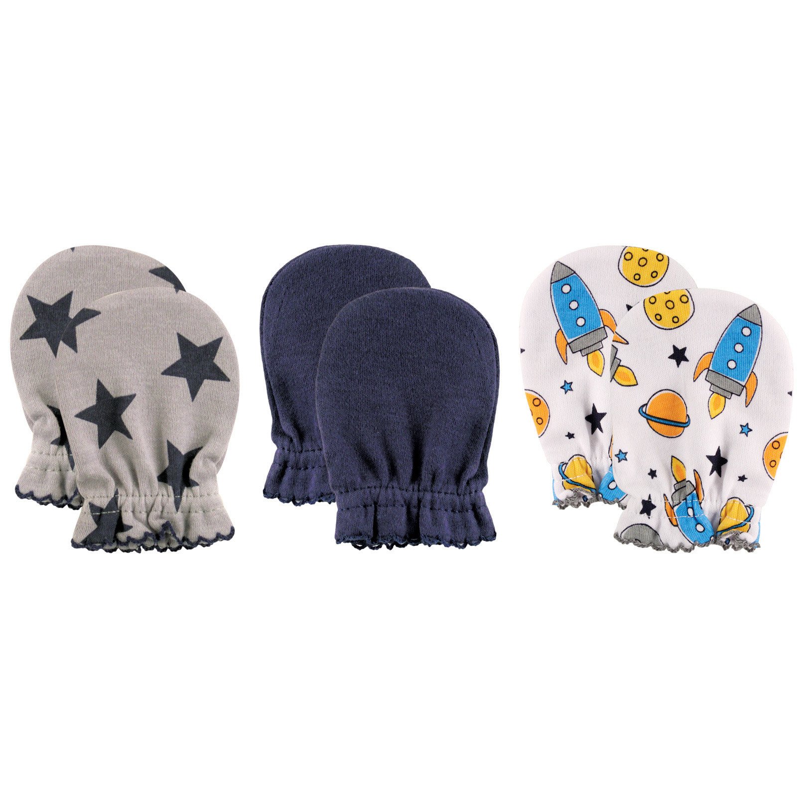Luvable Amigos 3-Pack arañazos manoplas - Azul -