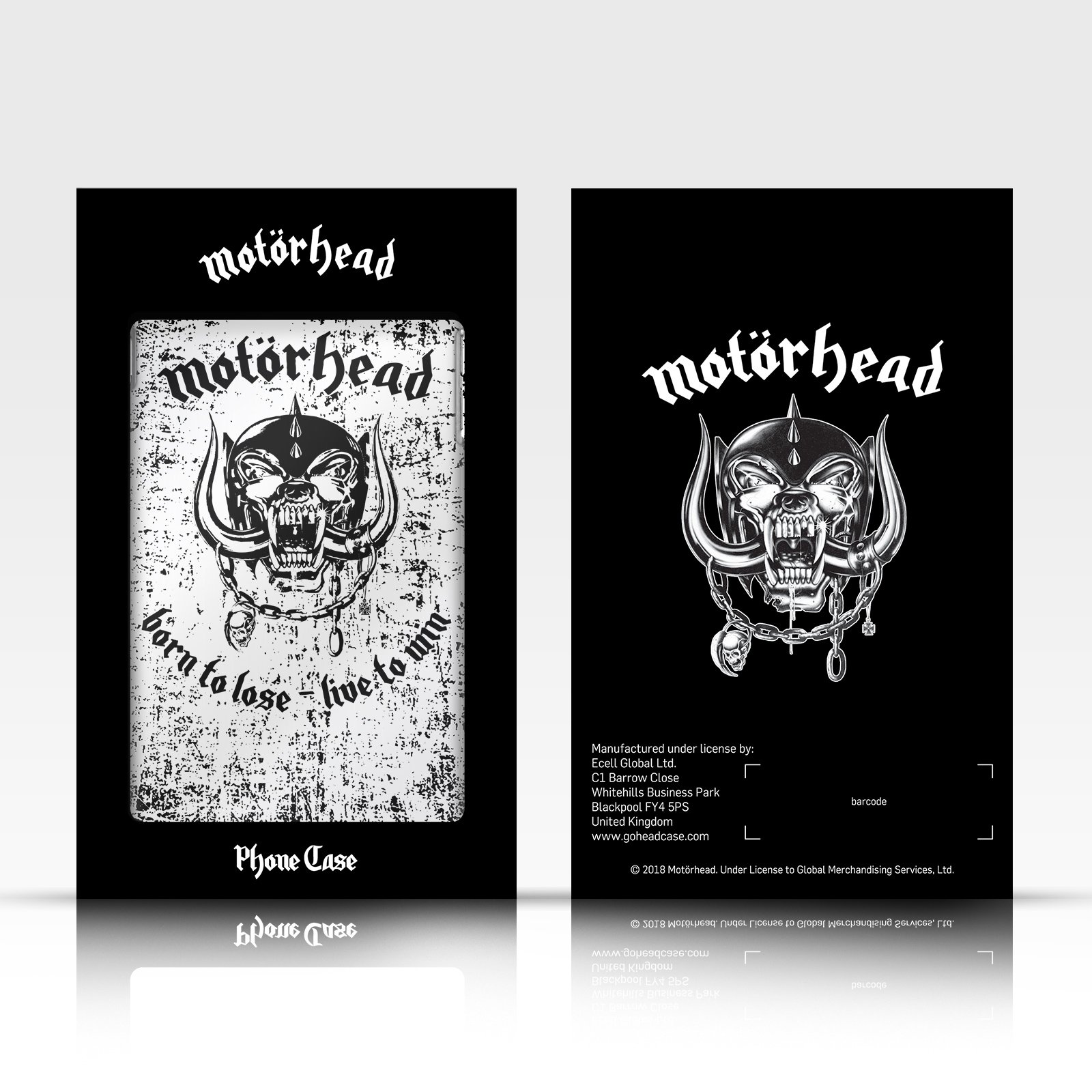 Head Case Designs Offizielle Motorhead Nachbeben Grafiken Gel Handyhülle Hülle [Militärischer Schutzgrad] Kompatibel mit Samsung Galaxy A12 (2020)