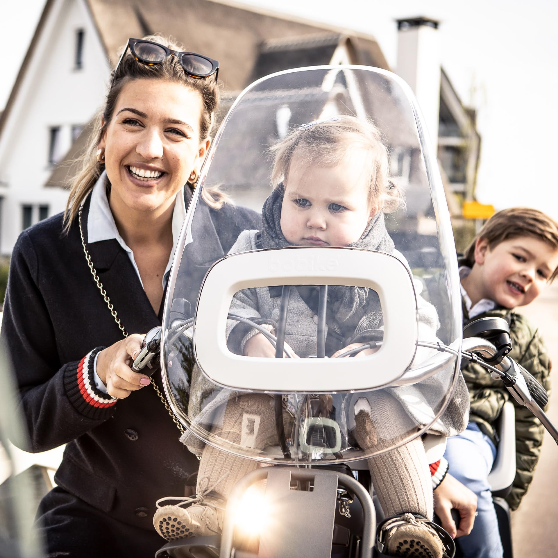 BOBIKE Go Mini Siège Vélo Avant pour Bébés et Tout-Petits pour Tube de Direction – Sûr, Réglable, Confortable et Élégant pour Bébés de 9 Mois à 3 Ans, Jusqu’à 15kg