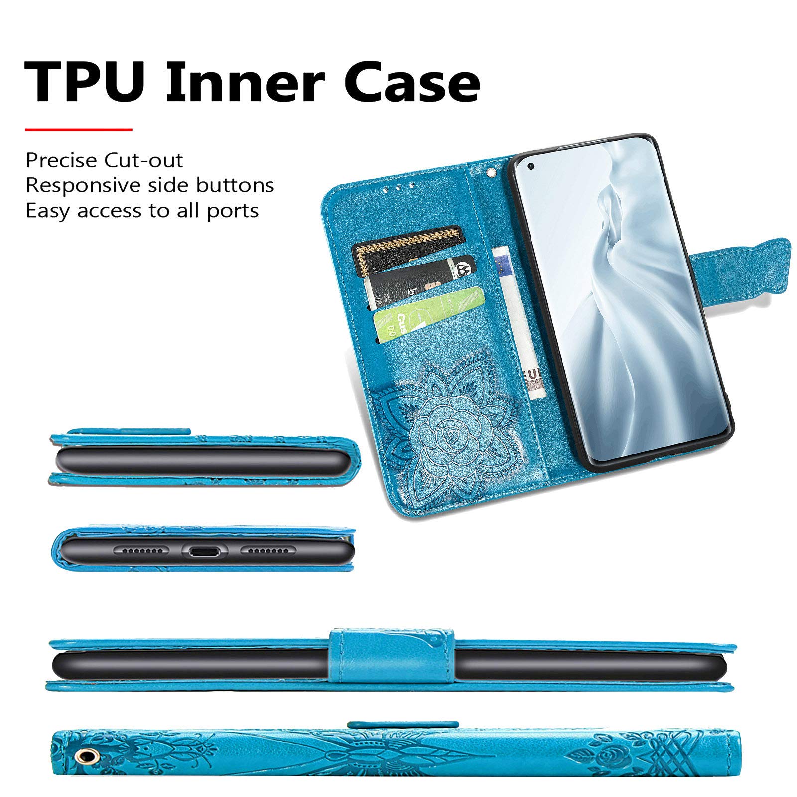 Cover Per Honor Magic6 Lite/Honor X9b 5G, Custodia Flip