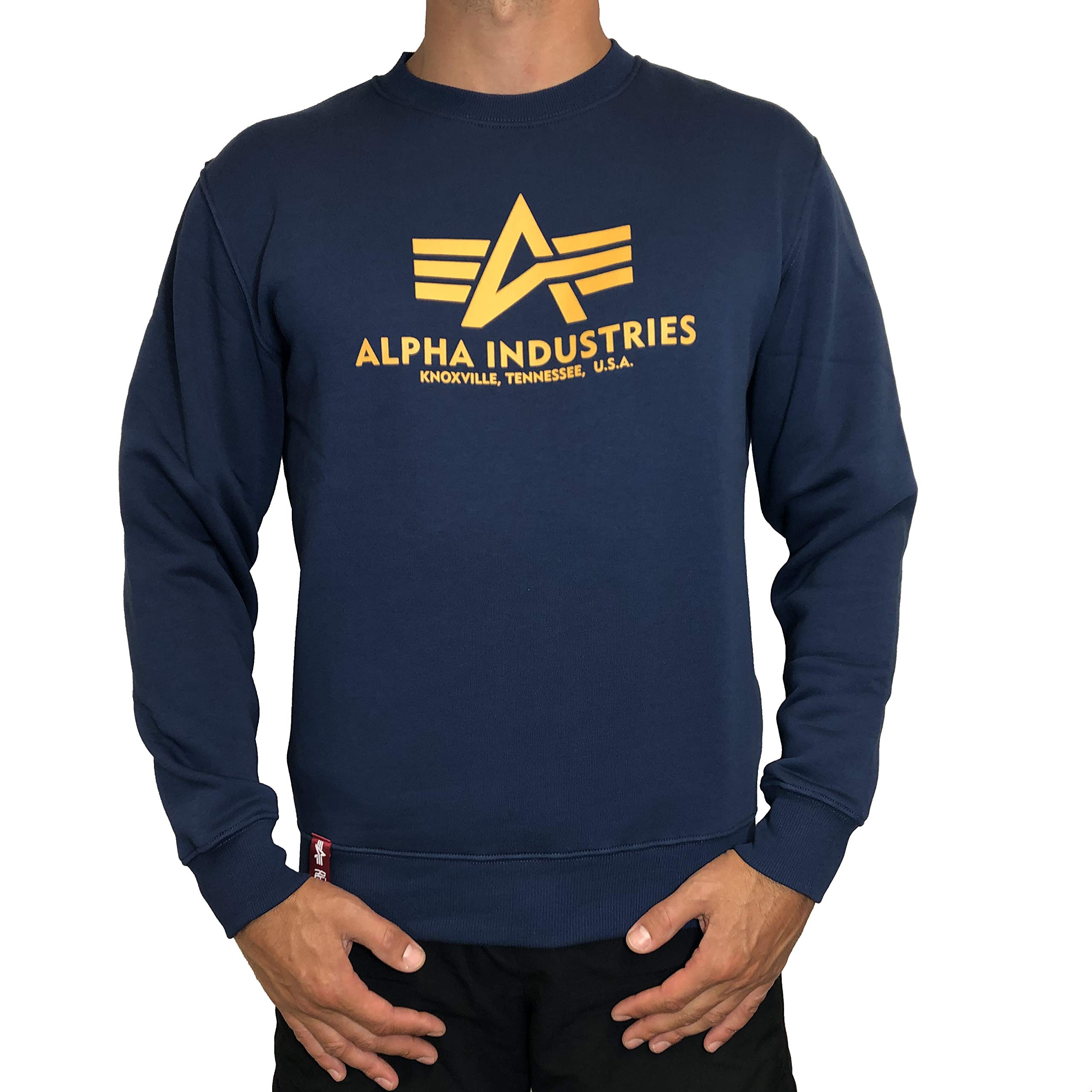 Alpha Industries Men's Bleu Sweat Basic