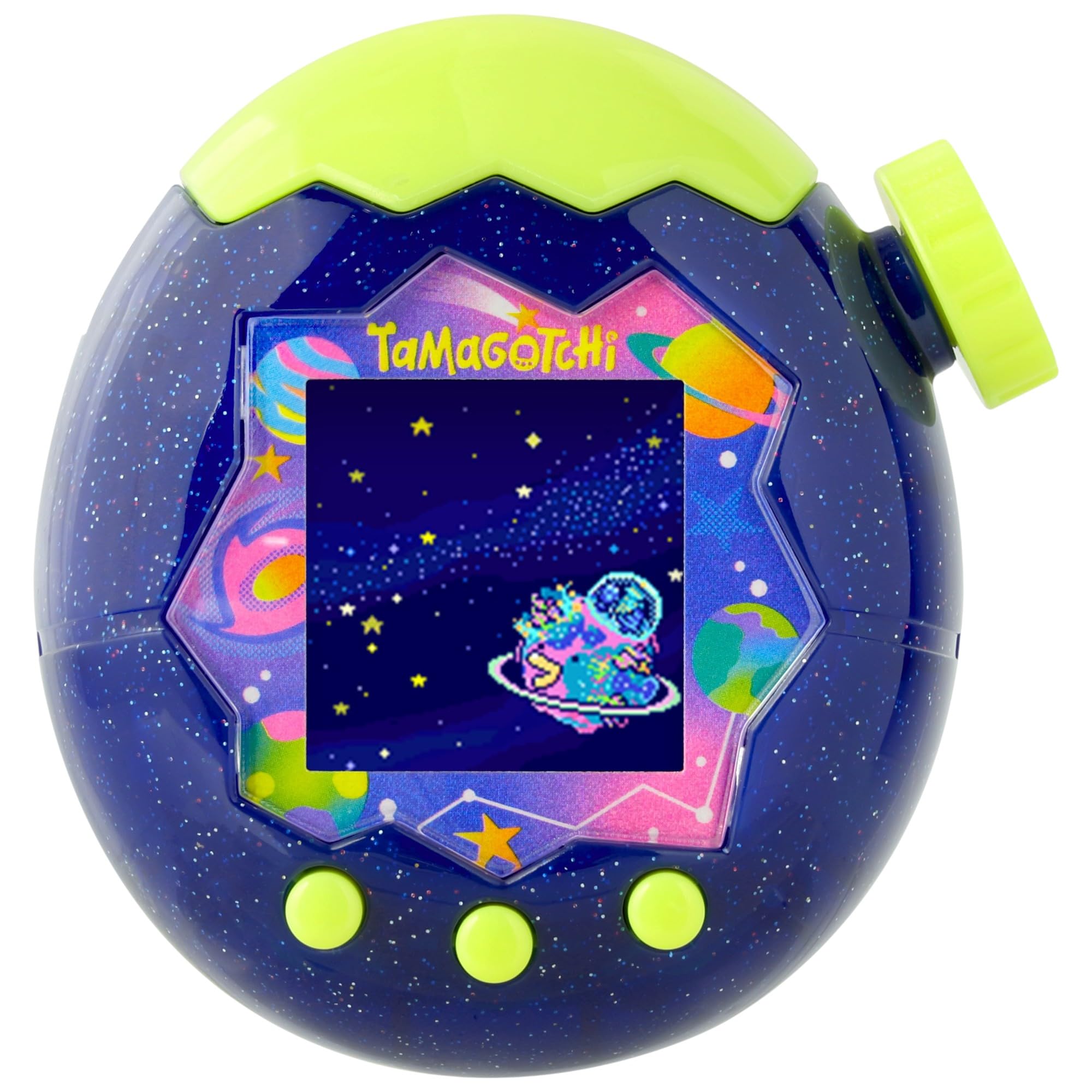 TAMAGOTCHI Paradise Neon Planets Shell Virtual Pet - Zooming Worlds Toy — image 1
