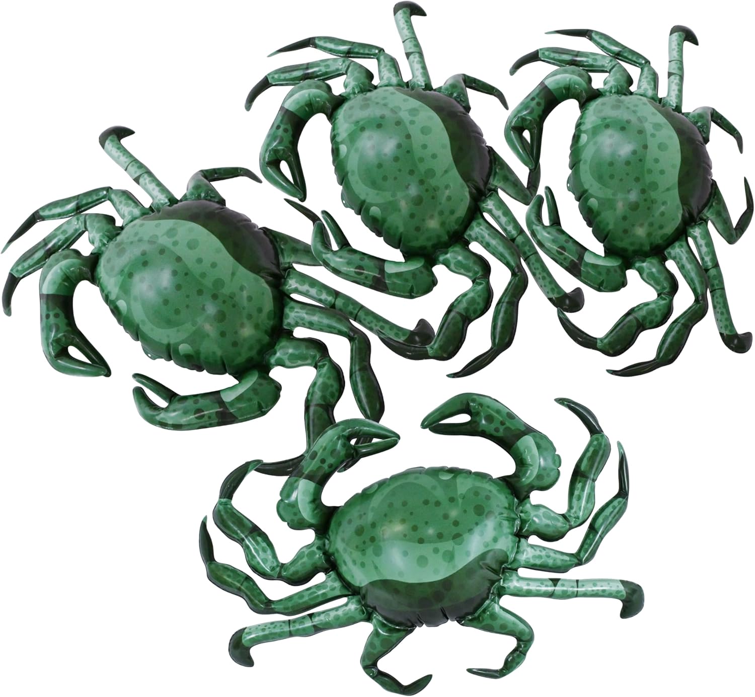 Jet Creations Inflatable Animals 20" Wide Pack of 4 Crab, Supplies Party Favors, Gifts an-CRAB4, Multi