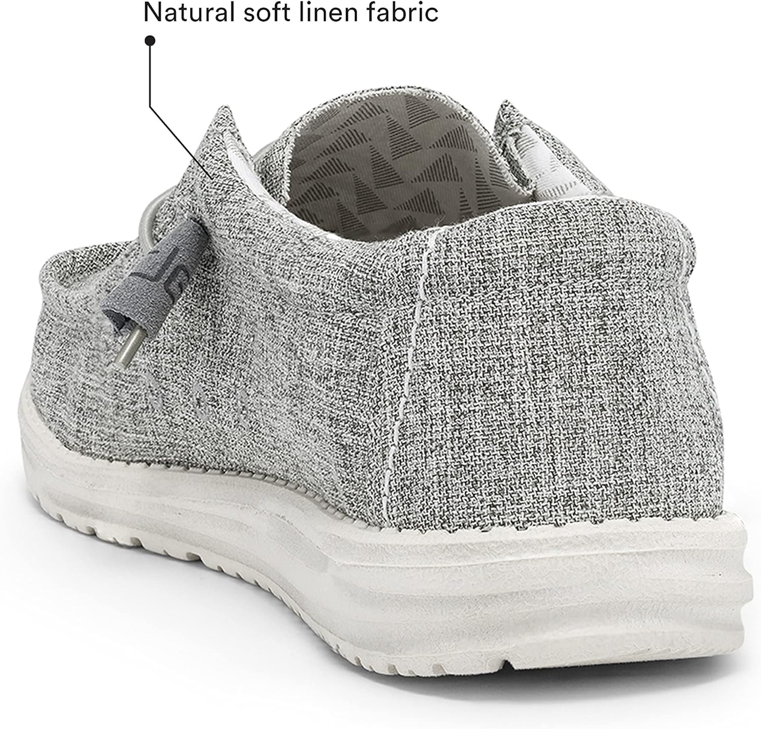 Vista 6 de Hey Dude Wally Washed- Mocasín para hombre