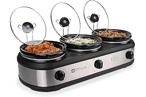 Triple Buffet Server: Three Versatility Dining Companion