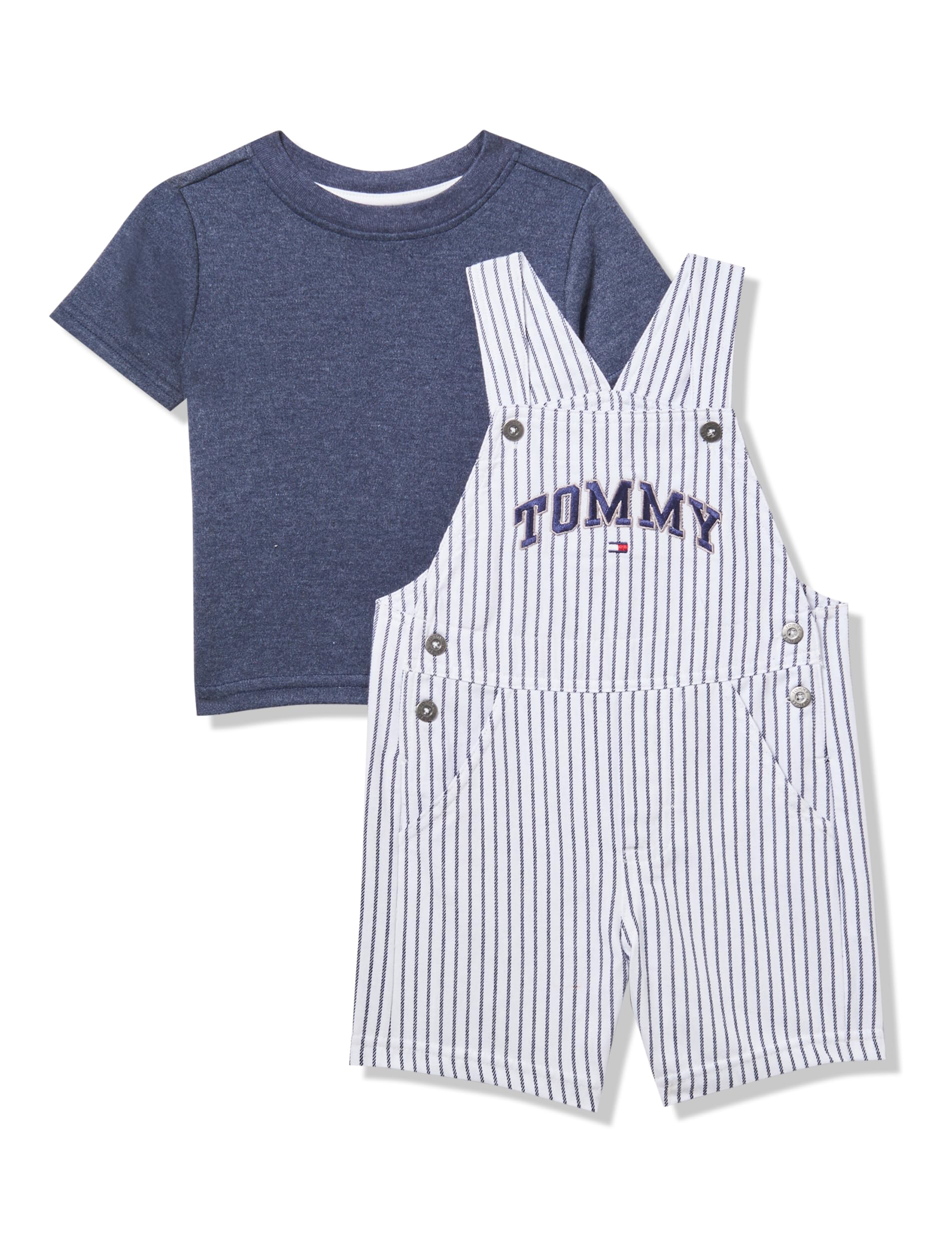 Tommy Hilfiger baby-boys 2pc Shortall Set