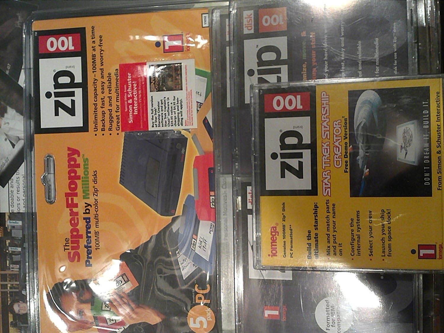 Iomega 5-Pack of 100MB Zip disks [並行輸入品]