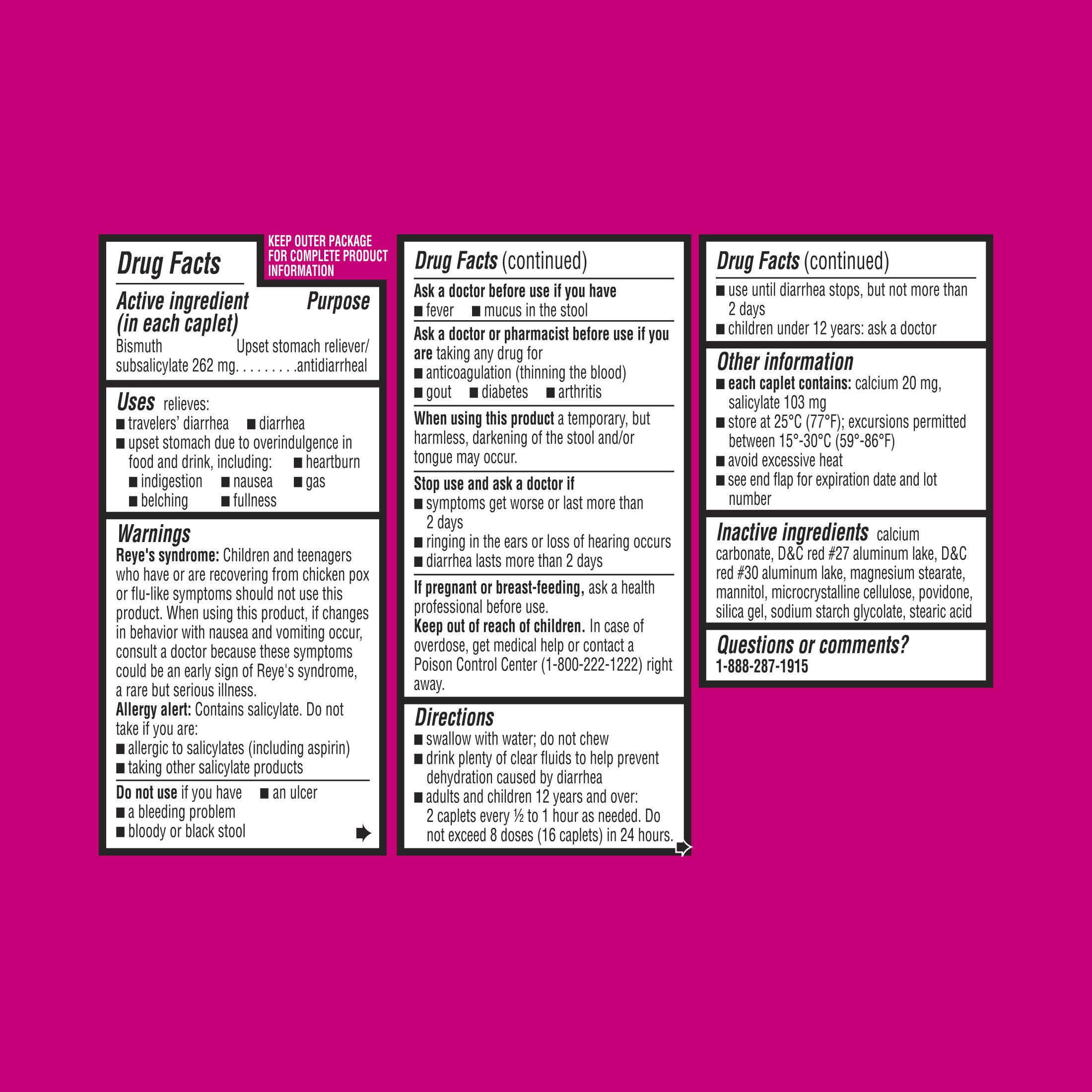 Equate Stomach Relief Caplets 40ct — Amazon image 3