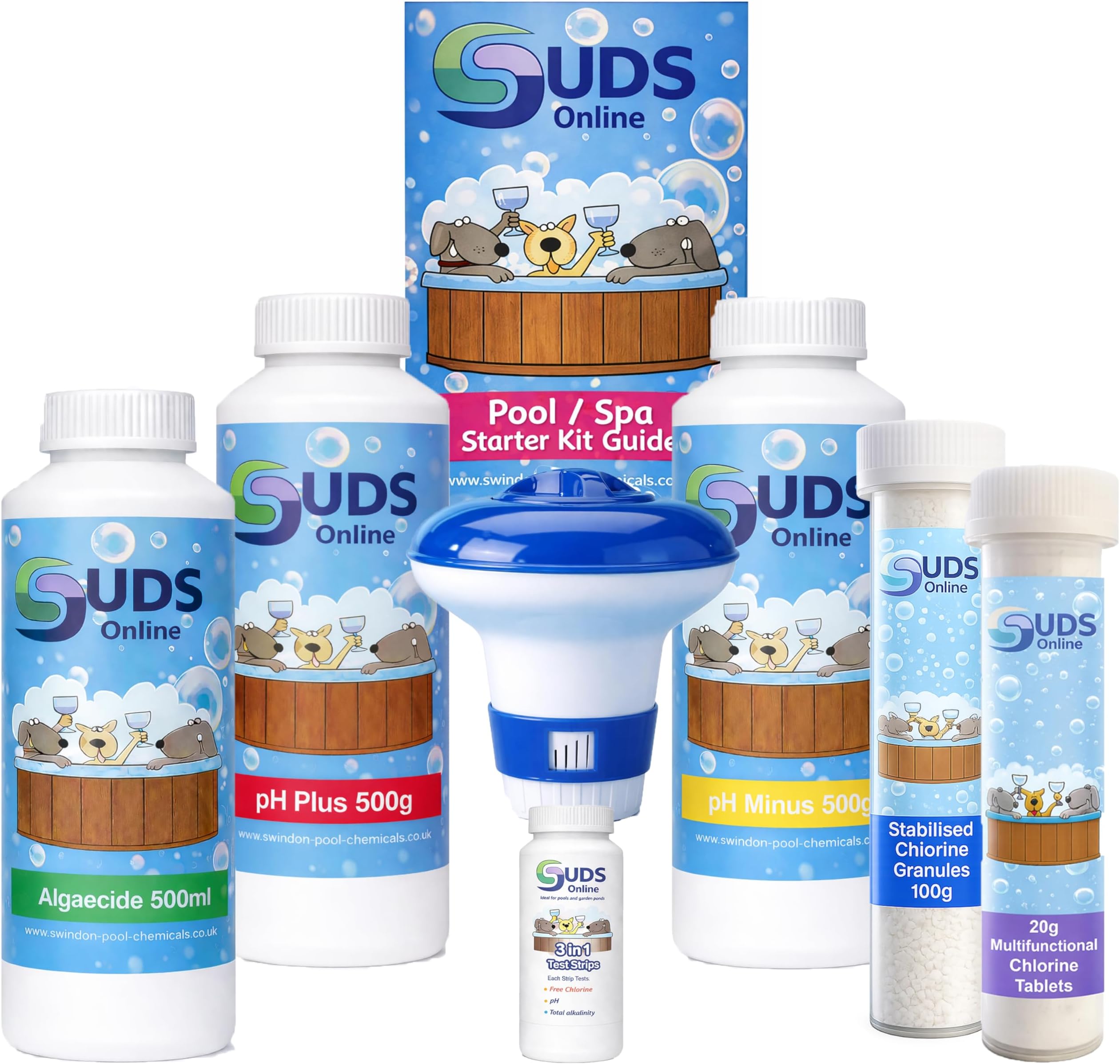 Small Swimming Pool Starter Kit - Perfect for 8ft /10ft /12ft /18ft /24ft