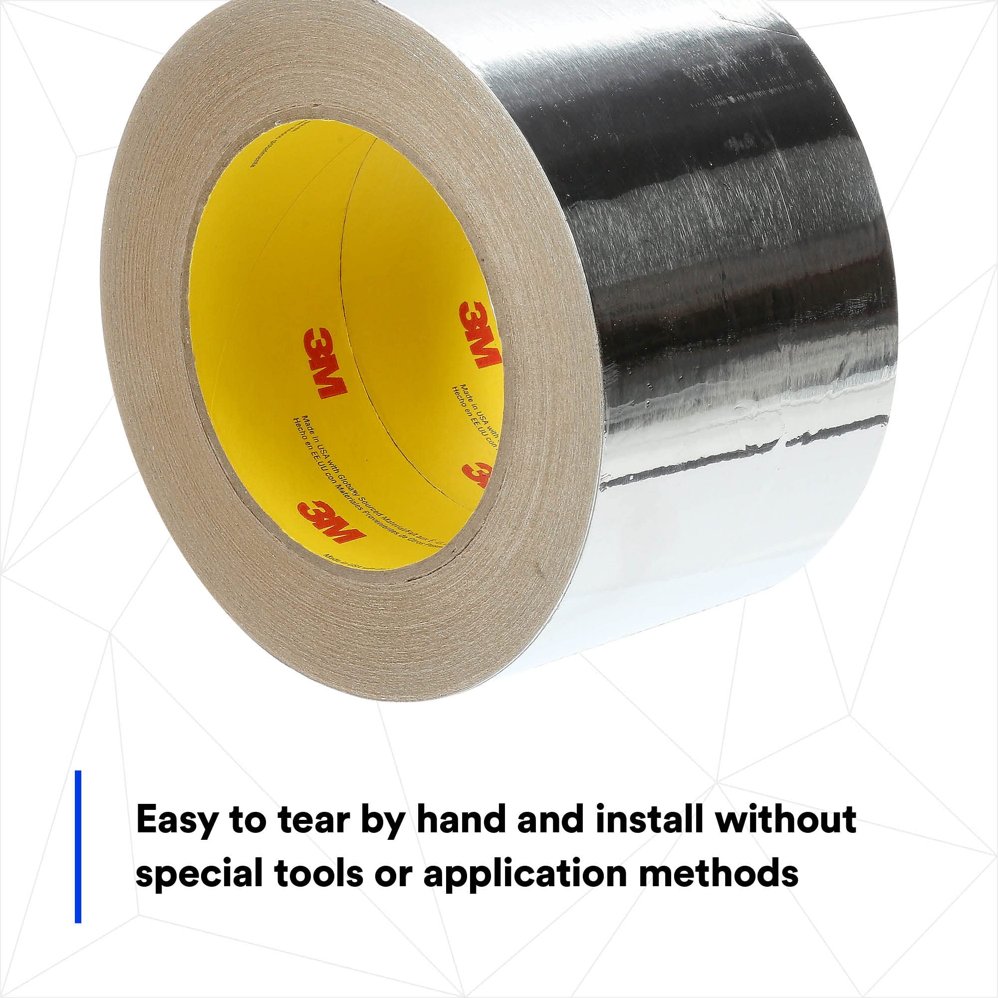 3M Venture Tape 1521cw - Cinta de aluminio (72 mm x 45,7 m, 1,4 mil 1)